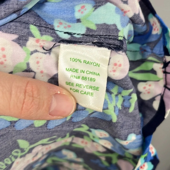 Lilly Pulitzer Maya Foxy Foxglove Floral Belted Dress - Picture 6 of 8